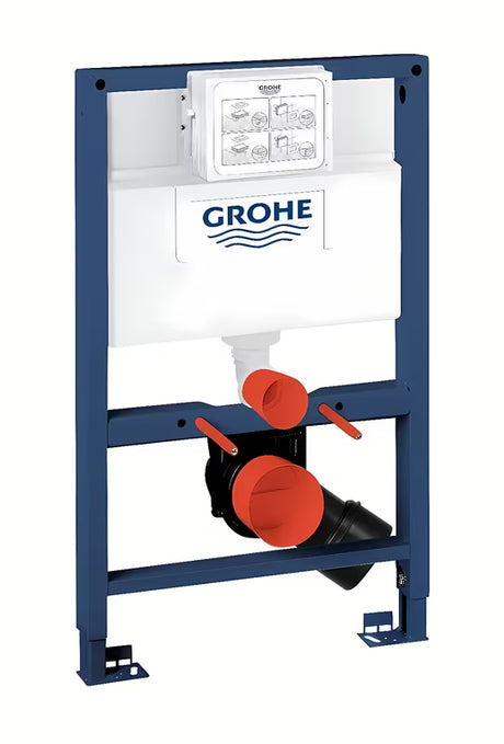Montavimo sistema Grohe Rapid SL pro pakabinamas KLOZETAS su potinkiniu bakeliu ir plieniniu rėmu