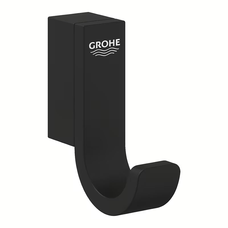 Kabliukas chalatui Grohe Selection, spalva phantom black, paslėptas tvirtinimas