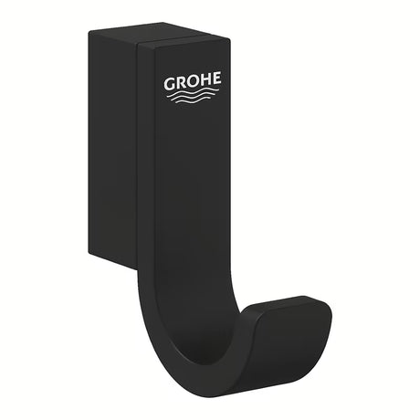 Kabliukas chalatui Grohe Selection, spalva phantom black, paslėptas tvirtinimas
