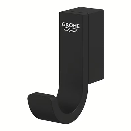 Kabliukas chalatui Grohe Selection, spalva phantom black, paslėptas tvirtinimas