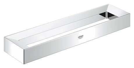 Chromuotas rankšluosčių žiedas Grohe Selection Cube su paslėptu tvirtinimu prie sienos