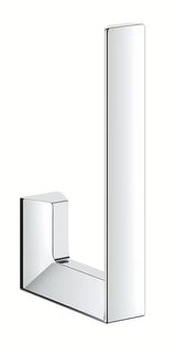 Chromuotas atsarginio tualetinio popieriaus sieninis laikiklis Grohe Selection Cube su paslėptu tvirtinimu.