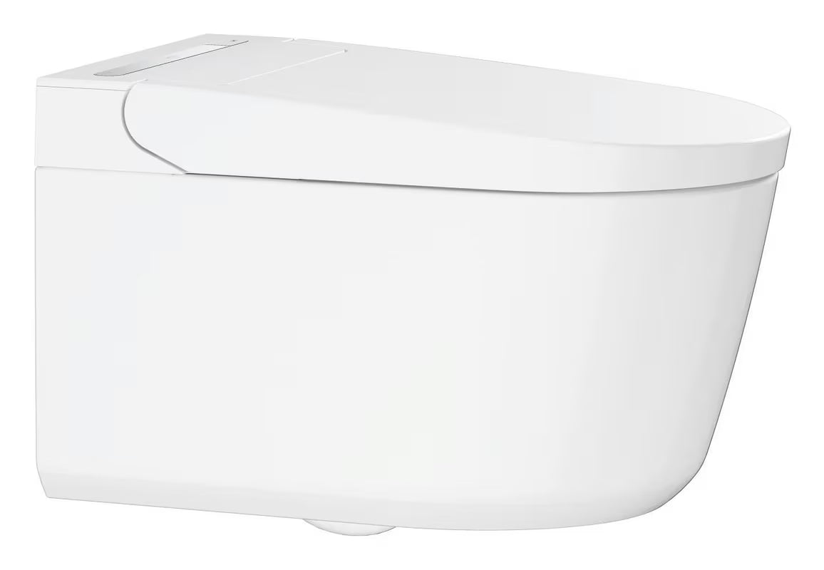 Pakabinamas KLOZETAS su bidė funkcija Grohe Sensia Pro, spalva alpine-white, su nuotoliniu valdymu