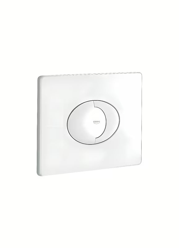Nuleidimo mygtukas Grohe Skate Air, spalva – Alpine White pro, horizontalus montavimas