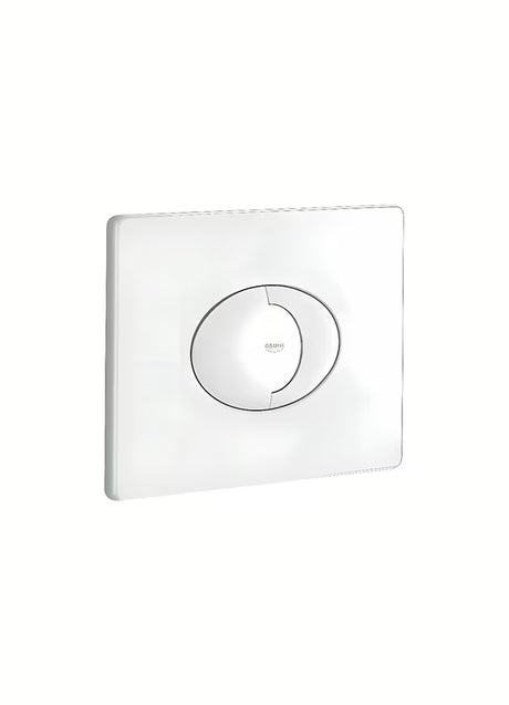 Nuleidimo mygtukas Grohe Skate Air, spalva – Alpine White pro, horizontalus montavimas