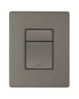 Vandens nuleidimo Mygtukas Grohe Skate Cosmopolitan brushed-hard-graphite paviršiaus pro nuplovimas KLOZETAS