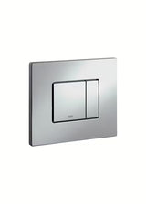 Nuleidimo mygtukas Grohe Skate Cosmopolitan titanium/brilliant chrom apdailos su nuo pirštų atspaudų saugančiu paviršiumi.