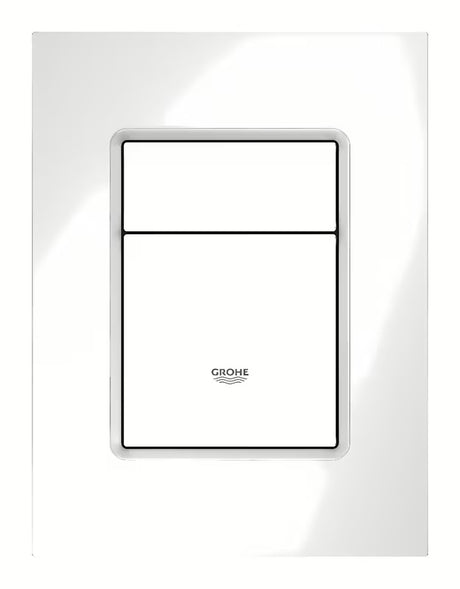 Baltas nuleidimo mygtukas Grohe Skate Cosmopolitan S, Alpine White pro potinkiniai bakeliai apdailos