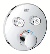 Potinkinė dušo maišytuvas Grohe Smart Control, chromo spalvos, su smartcontrol valdymu