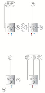 Potinkinė termostatinė dušo maišytuvas Grohe Smart Control chromo spalvos su valdymu smartcontrol