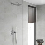 Potinkinė dušo maišytuvas Grohe Smart Control chromo spalvos, su smartcontrol valdymu ir dviem išvadais.