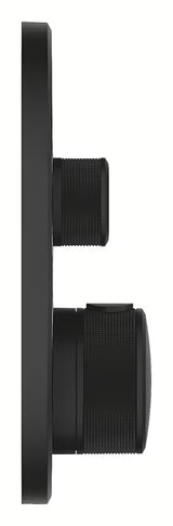 Potinkinė dušo maišytuvas Grohe smartcontrol, phantom black apdaila, su mygtukiniu valdymu