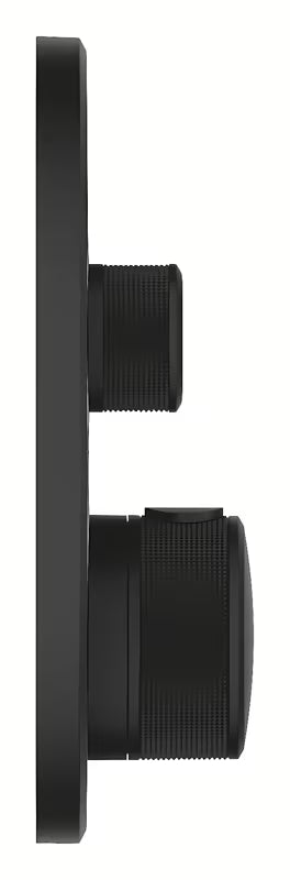 Potinkinė dušo maišytuvas Grohe smartcontrol, phantom black apdaila, su mygtukiniu valdymu