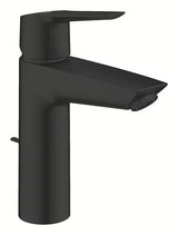 Grohe Start praustuvo svirtinis maišytuvas su praustuvo dugno vožtuvas, juodos matinės spalvos