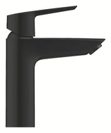 Praustuvo svirtinis maišytuvas Grohe Start, matte black apdailos, su vidutinio aukščio snapu