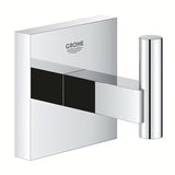 Metalinis kabliukas Grohe Start Cube Accessories, chromo spalvos, su paslėptu tvirtinimu.
