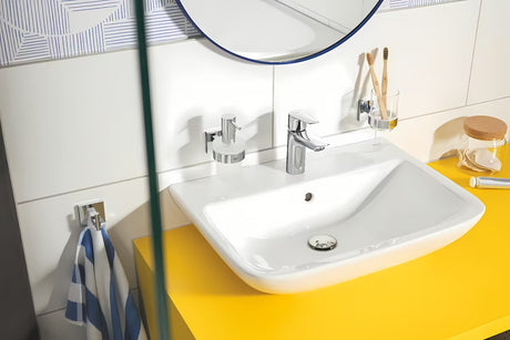 Metalinis kabliukas Grohe Start Cube Accessories, chromo spalvos, su paslėptu tvirtinimu.