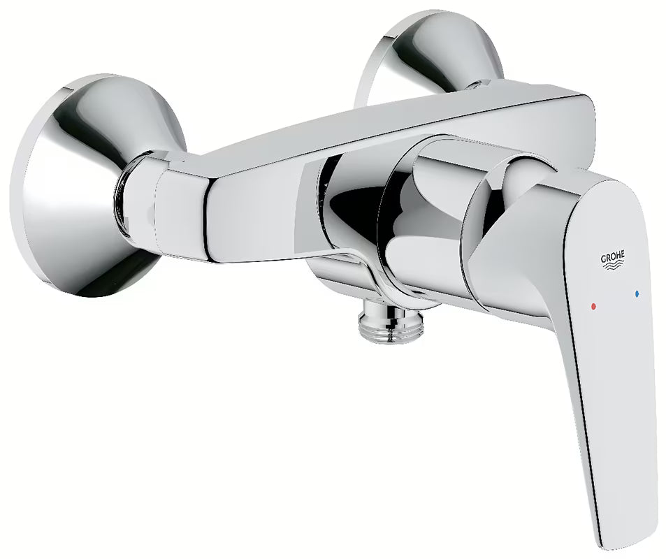 Sieninė svirtinis dušo maišytuvas Grohe Start Flow chromo spalvos