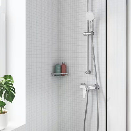 Sieninė svirtinis dušo maišytuvas Grohe Start Flow chromo spalvos