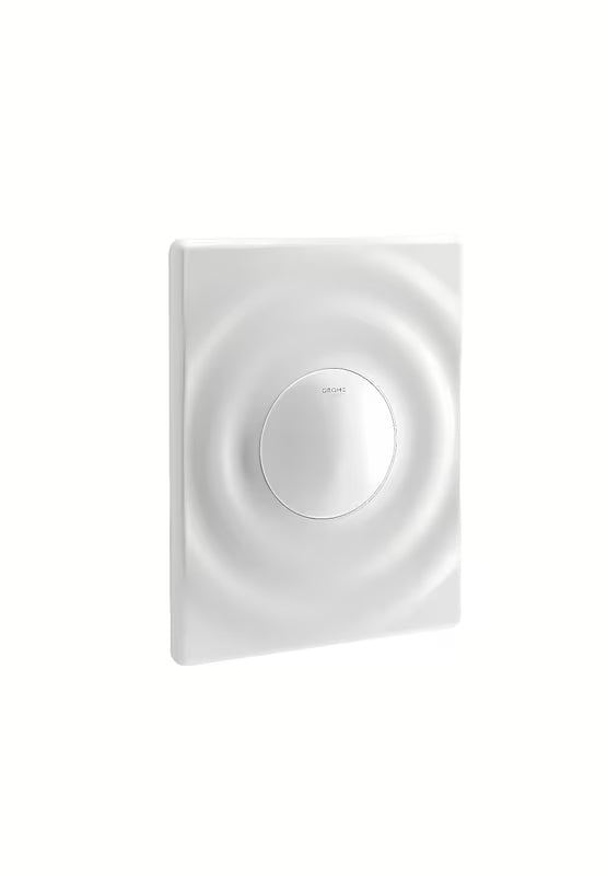 Vandens nuleidimo Mygtukas Grohe Surf alpinės baltos spalvos pro vertikaliam montavimui