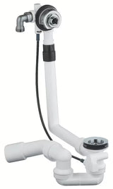 Grohe Talentofill automatinis sifonas voniai chromo spalvos pro užpildymas, nutekėjimas ir perpildymas vonios