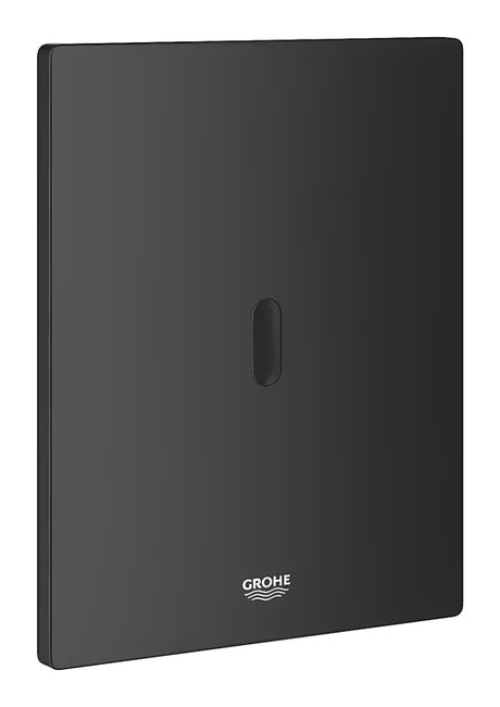 Grohe Tectron Bau E vandens nuleidimo mygtukas phantom black su infraraudonųjų spindulių valdymu