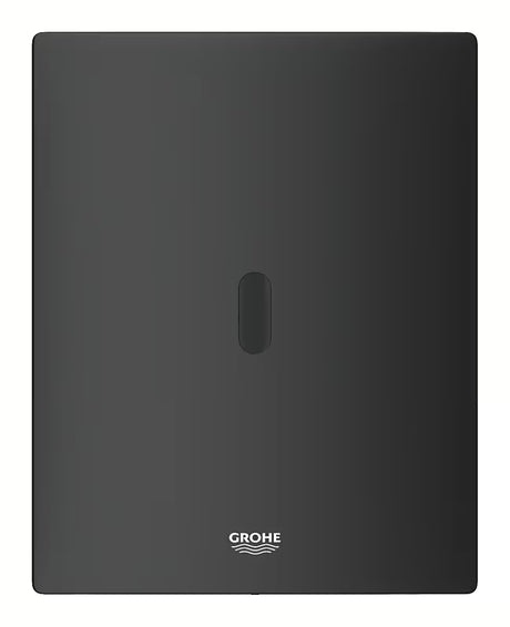 Grohe Tectron Bau E vandens nuleidimo mygtukas phantom black su infraraudonųjų spindulių valdymu