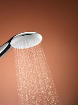 Chromuotas dušo komplektas Grohe Tempesta su rankiniu dušu, dušo stovu ir žarna