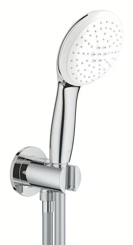 Grohe Tempesta išvadas potinkinis su dušo komplektu, chromo spalvos, su rankiniu dušu ir žarna