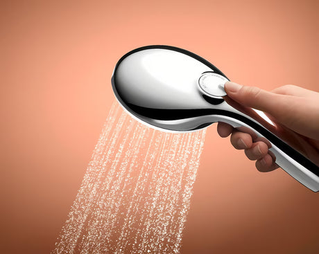 Grohe Tempesta išvadas potinkinis su dušo komplektu, chromo spalvos, su rankiniu dušu ir žarna