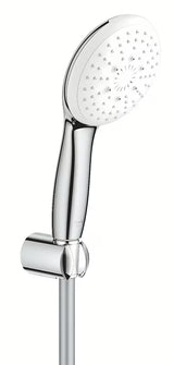 Grohe Tempesta vonios dušo komplektas chromo spalvos su rankiniu dušu, 1500 mm žarna ir sieniniu laikikliu