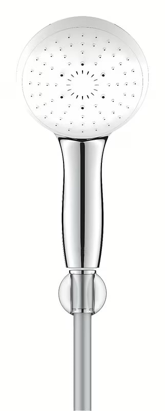 Grohe Tempesta vonios dušo komplektas chromo spalvos su rankiniu dušu, 1500 mm žarna ir sieniniu laikikliu