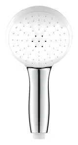 Chromuotas rankinis dušelis Grohe Tempesta su dviem srovėmis: Rain ir Jet, bei Grohe DreamSpray technologija