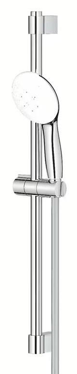 Chromuotas dušo komplektas Grohe Tempesta su rankiniu dušu, dušo stovu ir žarna