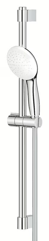 Chromuotas dušo komplektas Grohe Tempesta su rankiniu dušu, dušo stovu ir žarna