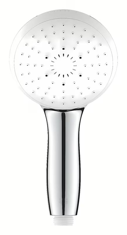 Chromuotas rankinis dušas Grohe Tempesta su trimis srovėmis: Rain, Jet ir Massage