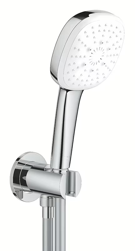 Grohe Tempesta Cube išvadas potinkinis chromo spalvos, su dušo komplektu ir rankinis dušas Tempesta Cube 110