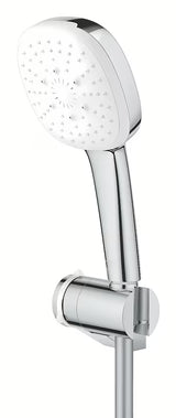 Grohe Tempesta Cube vonios dušo komplektas, chromuotas, su rankiniu dušeliu, 1750 mm žarna ir sieniniu laikikliu