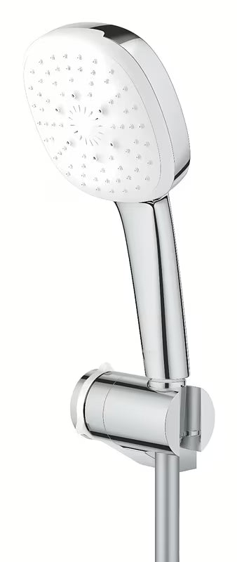 Grohe Tempesta Cube vonios dušo komplektas, chromuotas, su rankiniu dušeliu, 1750 mm žarna ir sieniniu laikikliu