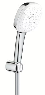 Grohe Tempesta Cube vonios dušo komplektas, chromuotas, su rankiniu dušeliu, 1500 mm žarna ir sieniniu laikikliu.