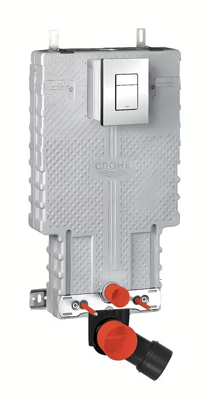 Grohe Uniset potinkinis bakelis tualetui  su nuleidimo mygtuku Skate Cosmopolitan, chromo spalvos