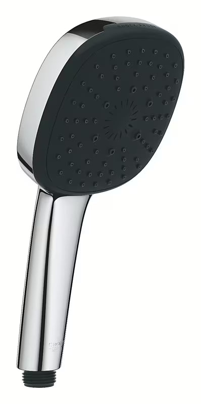 Dušo galvutė Grohe Vitalio Comfort chromo spalvos, su trimis srovėmis: Rain, Jet ir Massage