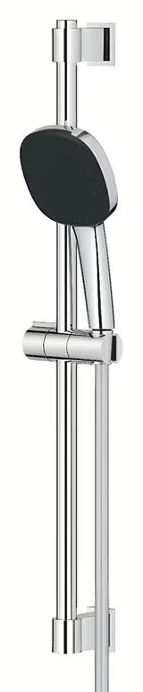 Chromo spalvos dušo komplektas Grohe Vitalio Comfort su rankiniu dušeliu, dušo stovu ir žarna