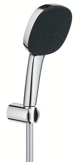 Chromuotas rankinio dušo komplektas Grohe Vitalio Comfort su 3 srovių rankiniu dušu, laikikliu ir 1750 mm žarna.