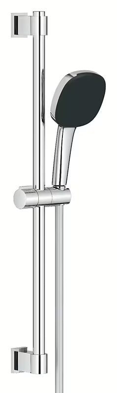 Chromuotas dušo komplektas Grohe Vitalio Comfort su rankiniu dušu, stovu ir dušo žarna