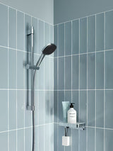 Chromuotas dušo komplektas Grohe Vitalio Comfort su rankiniu dušu, stovu ir dušo žarna