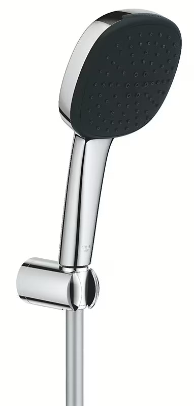 Rankinio dušo Komplektas Grohe Vitalio Comfort chromo spalvos, su 110 mm rankiniu dušu, laikikliu ir 1750 mm dušo žarna