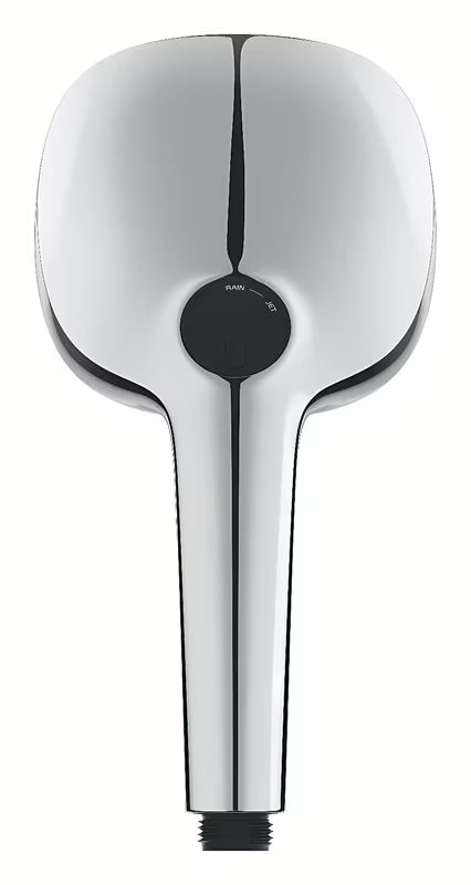 Rankinis dušas Grohe Vitalio Comfort chromo spalvos, su dviem srovėmis: Rain ir Jet