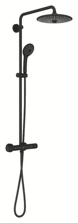 Grohe Vitalio Joy System dušo sistema su termostatiniu maišytuvu, spalva – phantom black