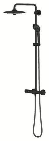 Grohe Vitalio Joy System dušo sistema su termostatiniu maišytuvu spalvos phantom black